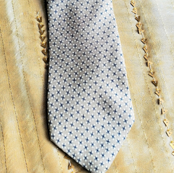Vtg Polo University by Ralph Lauren Silk Tie - Picture 2 of 6